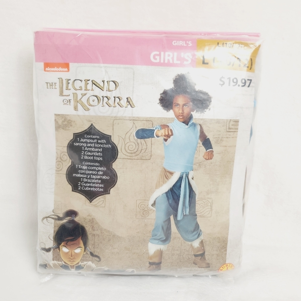 Nickelodeon The Legend Of Korra Halloween Costume Girls Size 10/12